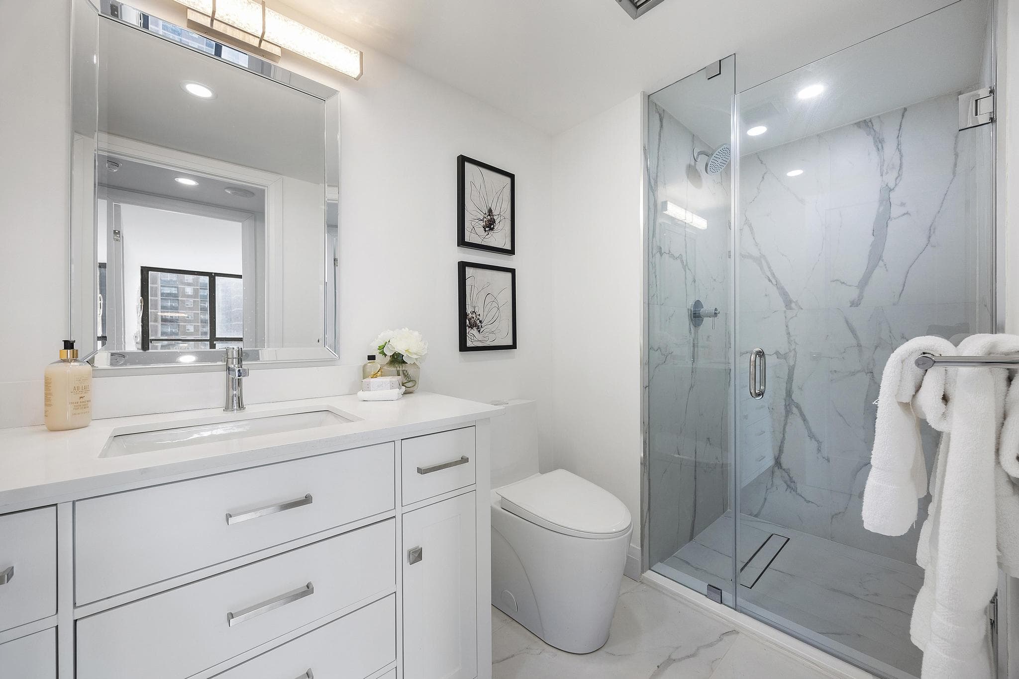 Completed renovation by Present Day Contracting